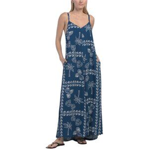 Label of Love V-neck Brasilla Maxi Cover-up Dress